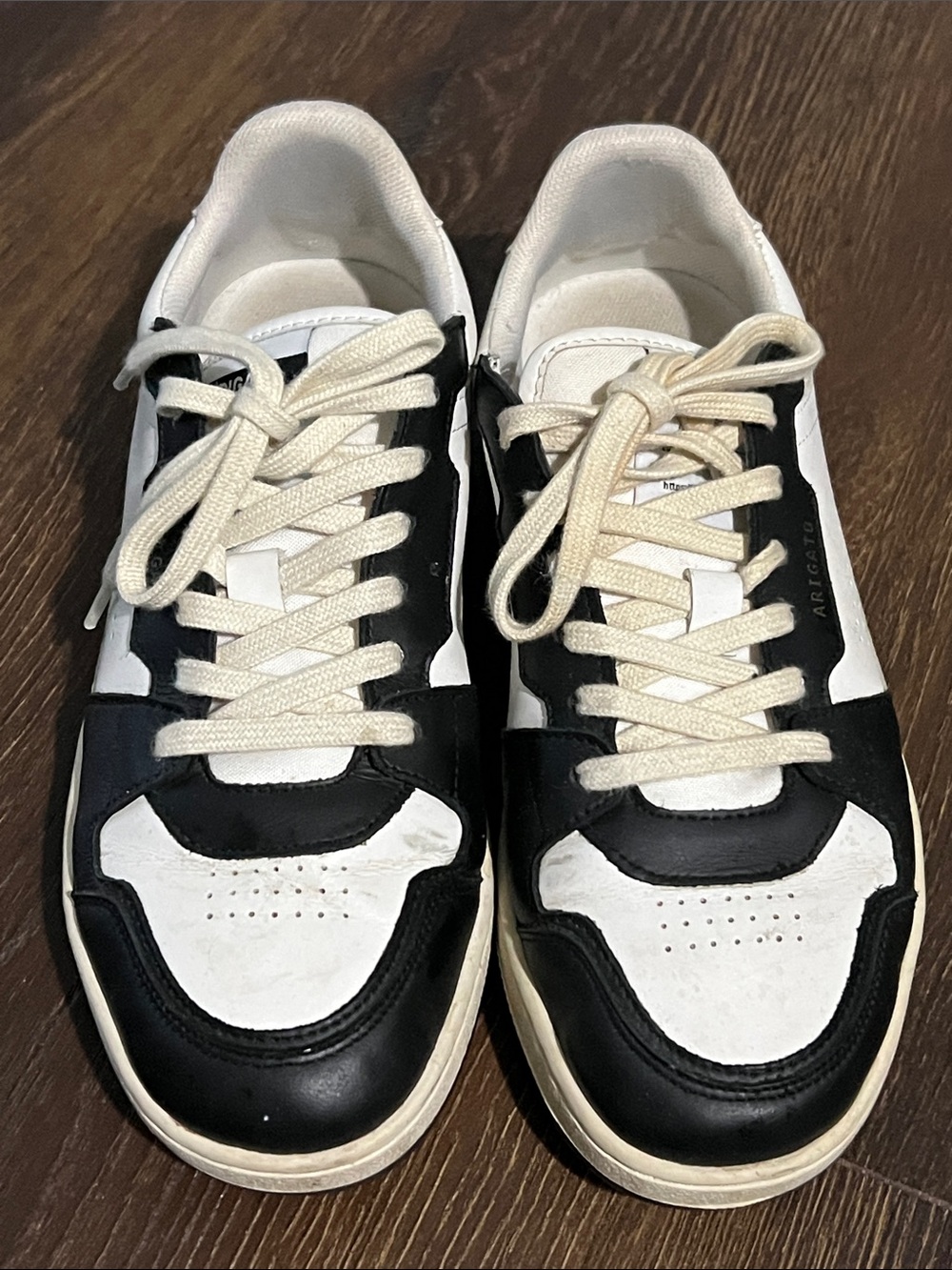 Axel Arigato Black & White Low-Top Sneakers